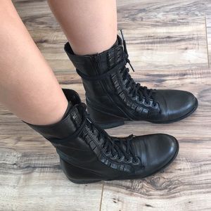 arizona jones women's combat boots
